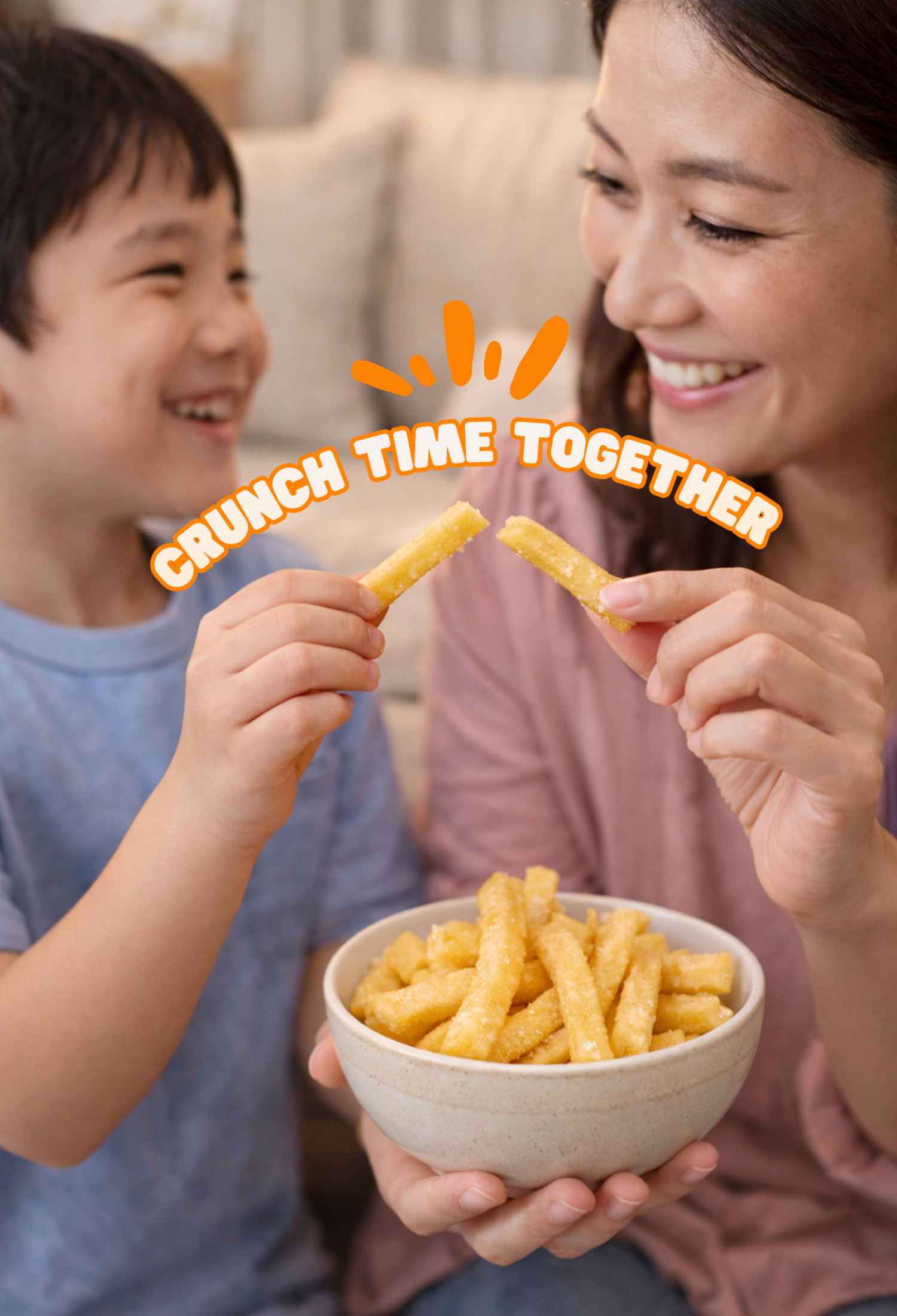 Applewood Signature Potato Sticks in branded resealable pouch